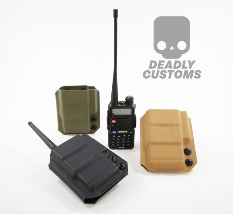 Baofeng UV5R Radio Kydex Holster