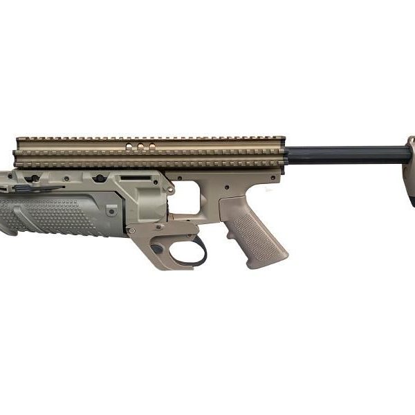 ACM EGLM SCR Series Grenade Launcher with sight mount Module Deluxe FULL SET TAN