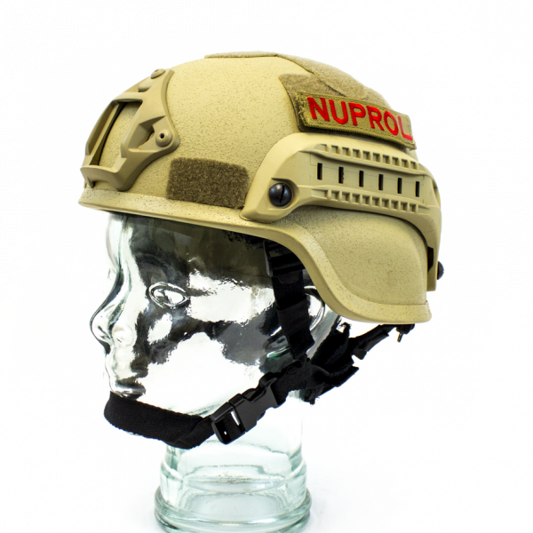 NP MICH 2000 RAILED HELMET TAN