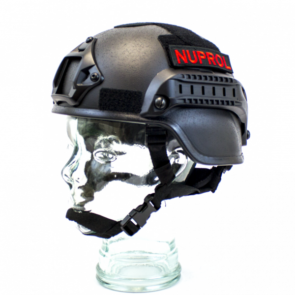 NP MICH 2000 RAILED HELMET BLACK