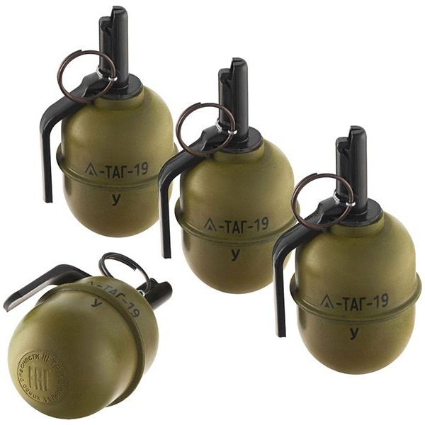TAG INNOVATIONS TAG-19Y HAND GRENADE X 6