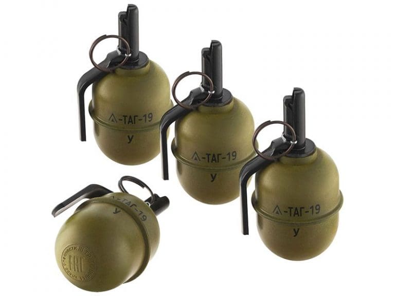 TAG INNOVATIONS TAG-19Y HAND GRENADE X 6