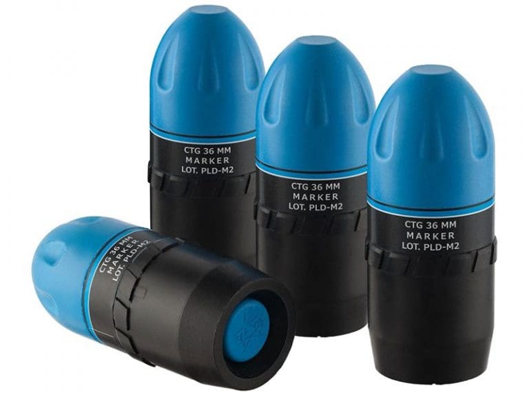 Tag Innovations Paladin MK2 Red Marker Launching Projectiles Pack of 10