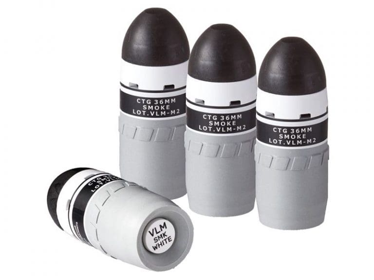 TAG INNOVATIONS VELUM MK2 WHITE SMOKE GRENADE (Single x1)