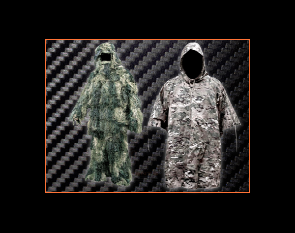GHILLIE SUITS & CONCEALMENT