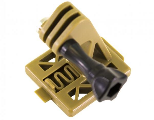 NP ACTION CAMERA HELMET MOUNT - TAN