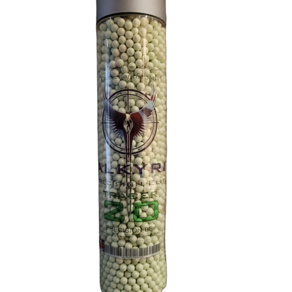 0.20g BIO Valkyrie Precision Elite Premium Tracer BBs 3000 BB Bottle