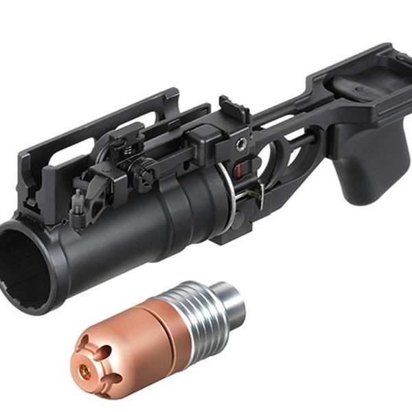 Double Bell AK Series 40mm Under-Barrel Grenade Launcher (Inc. Gas Grenade - Black - K-55)