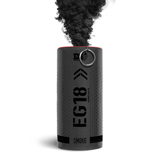 Enola Gaye EG18 Wire Pull Smoke Grenade (EG18 Black)