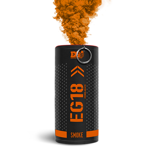 Enola Gaye EG18 Wire Pull Smoke Grenade (EG18 ORANGE)