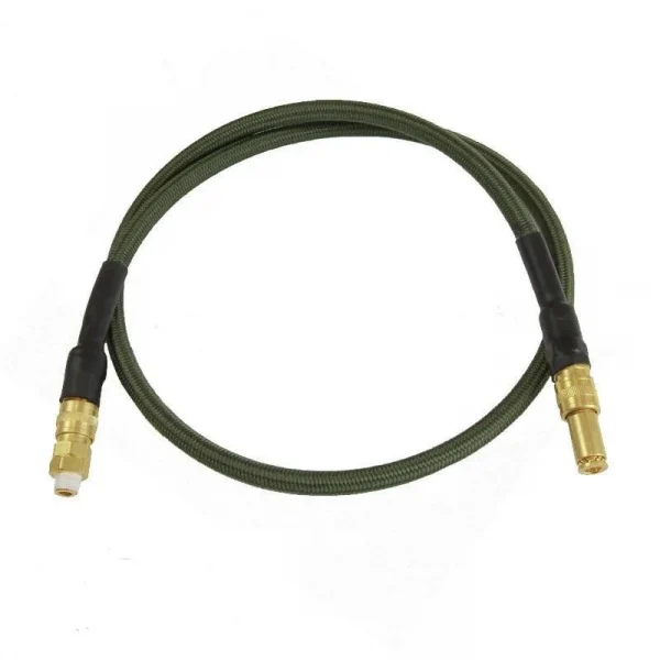 BALYSTIK DELUXE REMOTE LINE FOR HPA REGULATOR 36"- OLIVE GREEN