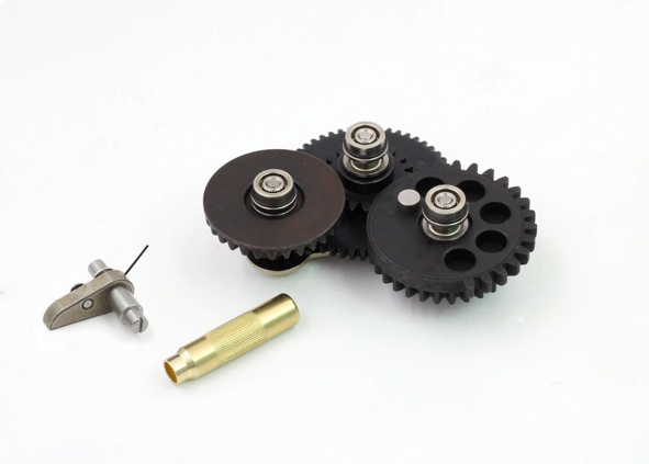 MODIFY MODULAR GEAR SET - SMOOTH 7MM V2/V3, TORQUE 21.6:1+GEAR KEY