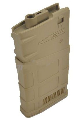 Ares AR308/Rapax Series 130 ROUND Mid-Cap Magazine TAN