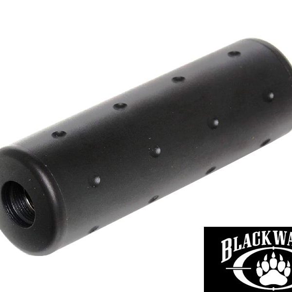 CCCP BW Silencer (Full Metal - 110mm in Length - Plain - Black)