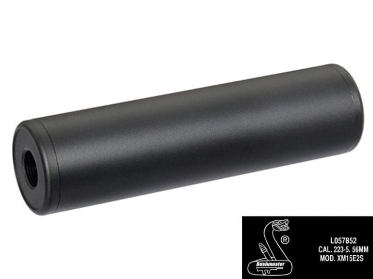 CCCP Bush Master Silencer (14mm Thread - 130mmx35mm - Black)