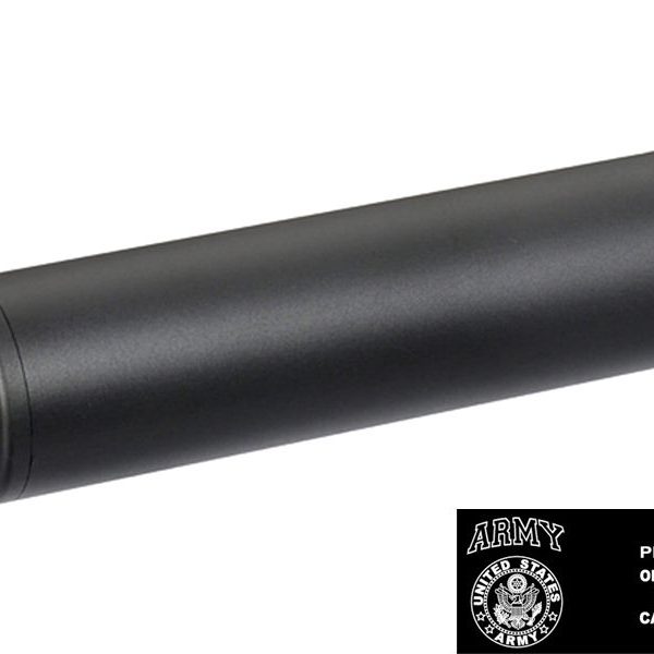 CCCP US Army Silencer (14mm Thread - 130mmx35mm - Black)