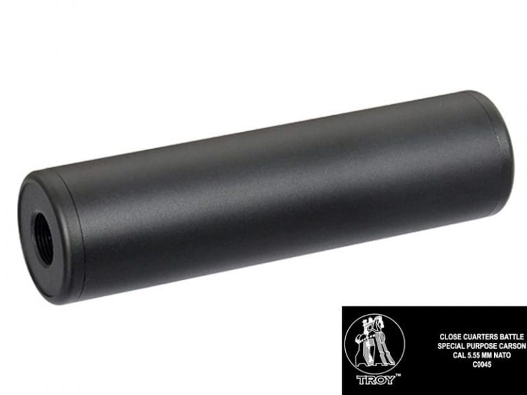 CCCP Troy Silencer (14mm Thread - 130mmx35mm - Black)