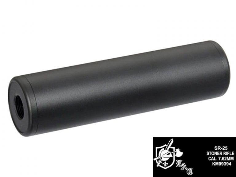 CCCP Kings Armament 7.62mm Silencer (14mm Thread - 130mmx35mm - Black)