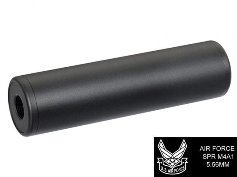 CCCP Air Force Silencer (14mm Thread - 130mmx35mm - Black)