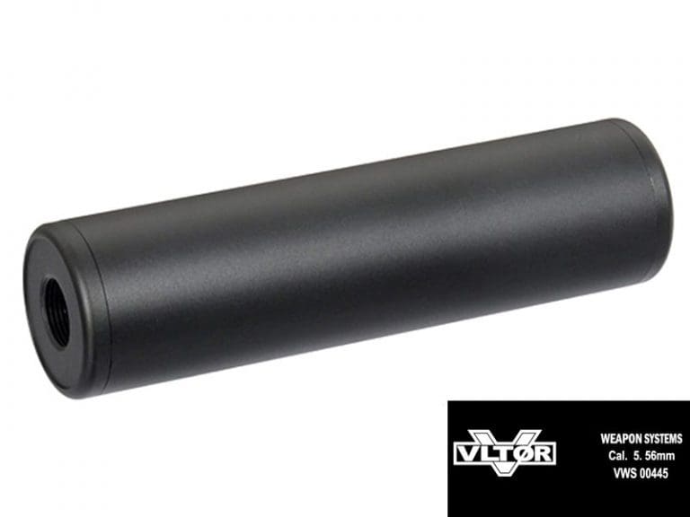 CCCP VLTOR Silencer (14mm Thread - 130mmx35mm - Black)
