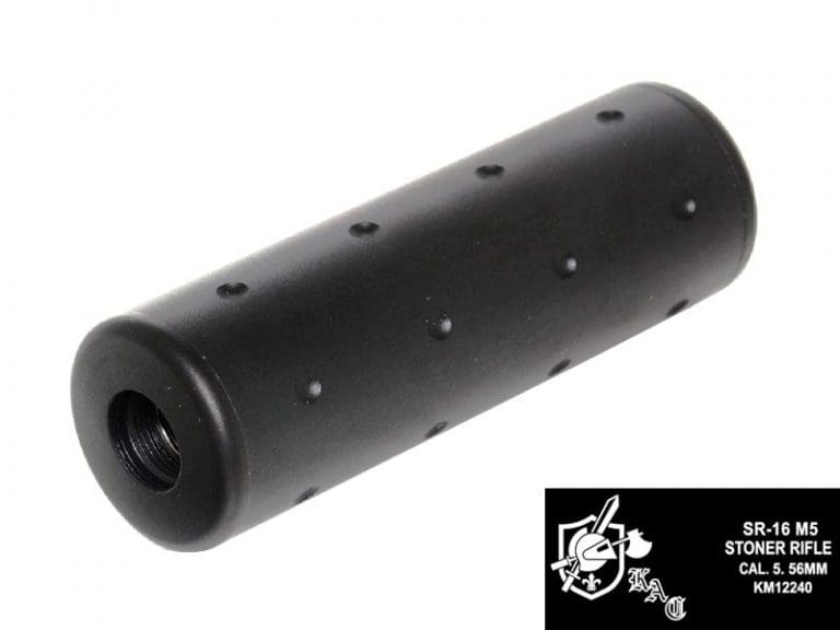 CCCP Kings Armament 5.56mm Silencer (14mm Thread - 110mmx35mm - Black)