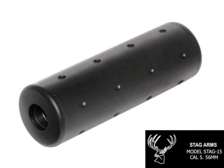 CCCP Stag Arms Silencer (14mm Thread - 110mmx35mm - Black)