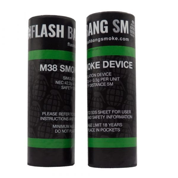 Single Vent Smoke (M38 Green Smoke)-Friction Device