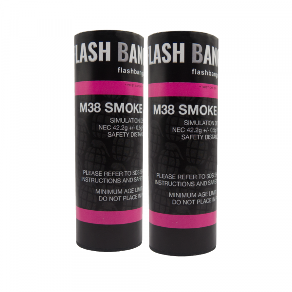 Single Vent Smoke (M38 Pink Smoke)-Friction Device