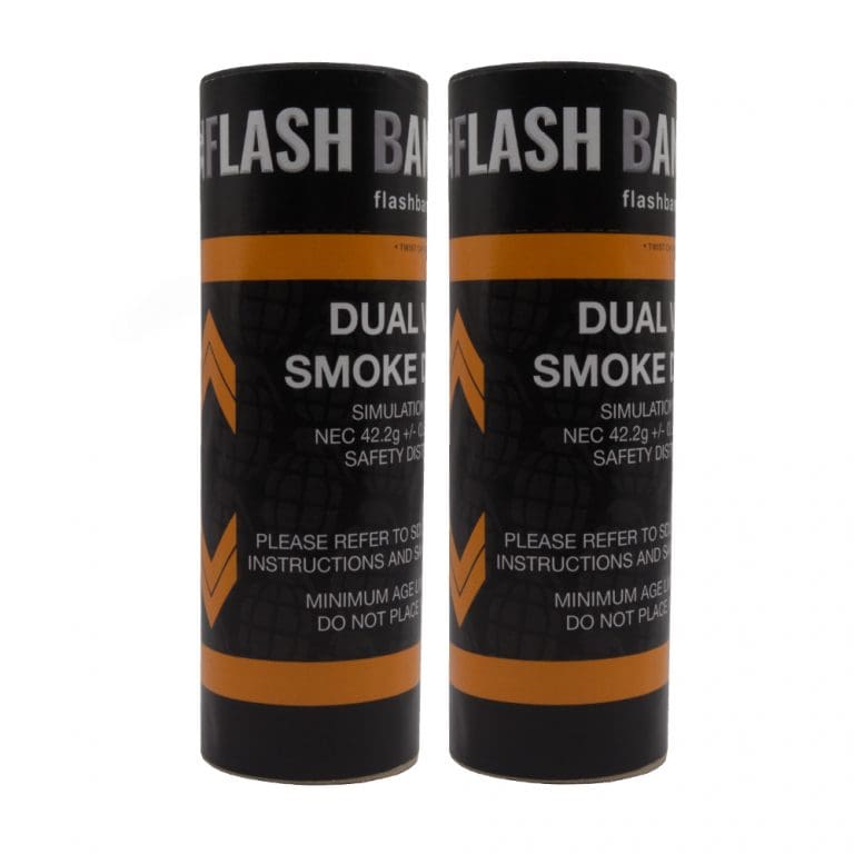 Dual Vent (High Density Orange Smoke)-Friction Device