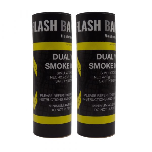 Dual Vent Yellow (High Density Smoke)-Friction Device