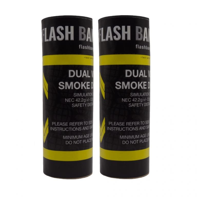 Dual Vent Yellow (High Density Smoke)-Friction Device