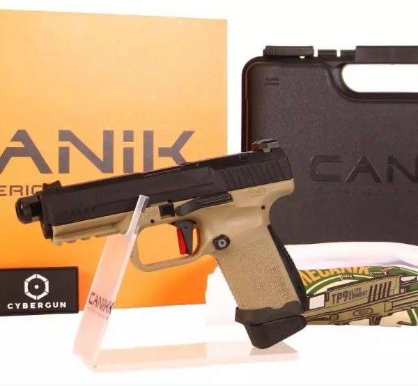 Canik x Salient Arms TP9 Dual Tone Gas Blowback Pistol COLLECTOR EDITION