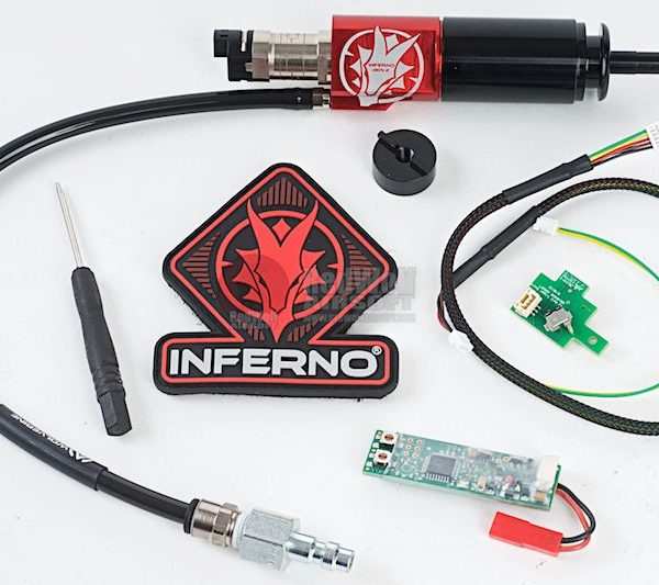 WOLVERINE AIRSOFT HPA SYSTEMS GEN 2 INFERNO M4 CYLINDER WITH PREMIUM EDITION ELECTRIONICS FOR VERSION 2 M4 GEARBOX