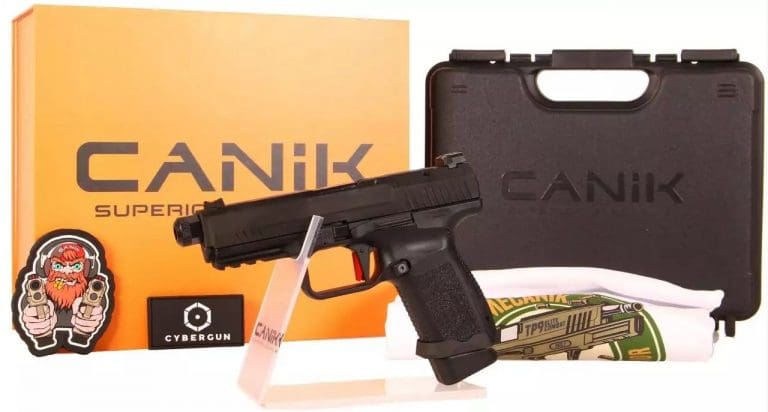 Canik x Salient Arms TP9 Black Gas Blowback Pistol COLLECTOR EDITION
