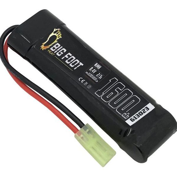 Big Foot Heat NiMH Battery 1600 mAh 2/3a 8.4v (3x2+1 - Block)