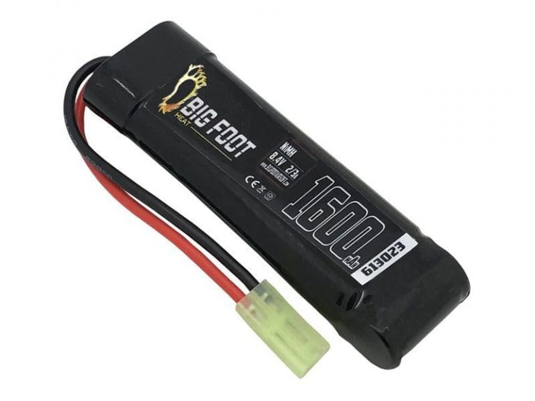 Big Foot Heat NiMH Battery 1600 mAh 2/3a 8.4v (3x2+1 - Block)