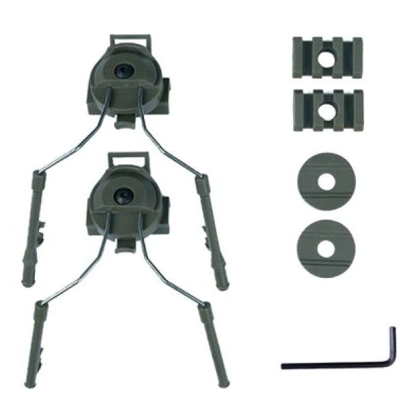 Big Foot Fast Helmet Accessory Head Set (with Rail - OD)