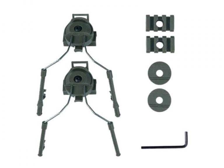 Big Foot Fast Helmet Accessory Head Set (with Rail - OD)