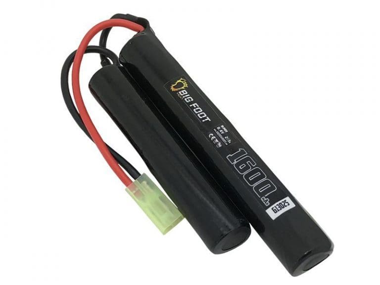 Big Foot Heat NiMH Battery 1600 mAh 2/3a 8.4v (3 + 4 - Nunchuck)