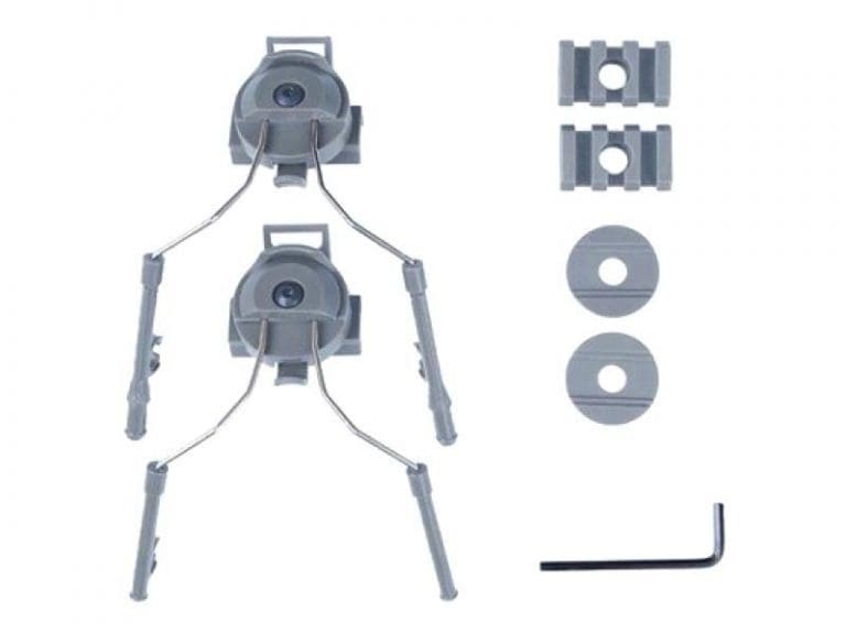 Big Foot Fast Helmet Accessory Head Set (with Rail - Tan)