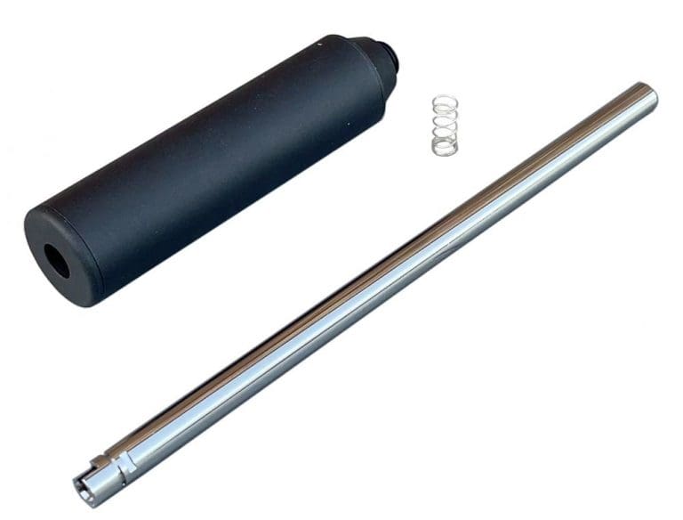 WE Pistol Suppressor (One Piece inner Barrel - Full Metal)