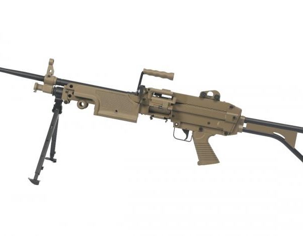A&K M249 MK1 (DARK EARTH) (PLASTIC)