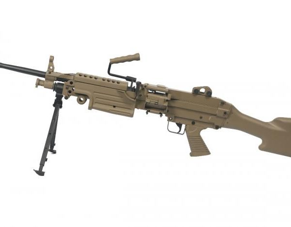 A&K M249 MK2 (DARK EARTH) (PLASTIC)