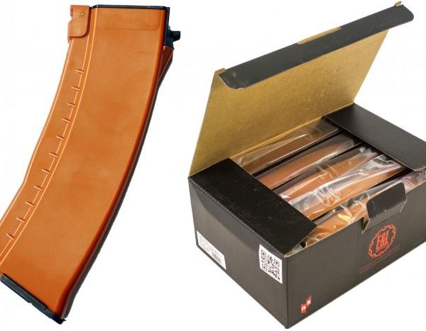 E&L AK74N MID-CAP 120R MAGAZINE (5PK) - ORANGE