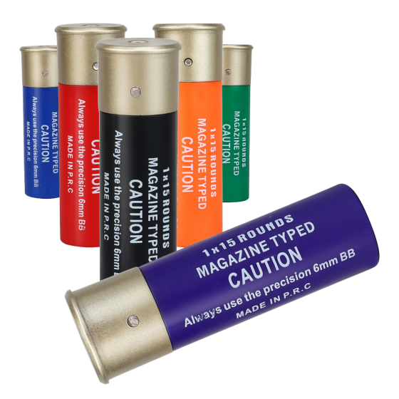 NUPROL 15RND SHOTGUN SHELLS X6 - MIXED SET