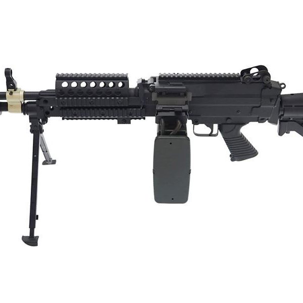 SA-46 M249 MK1 CORE Machine Gun Replica – Black
