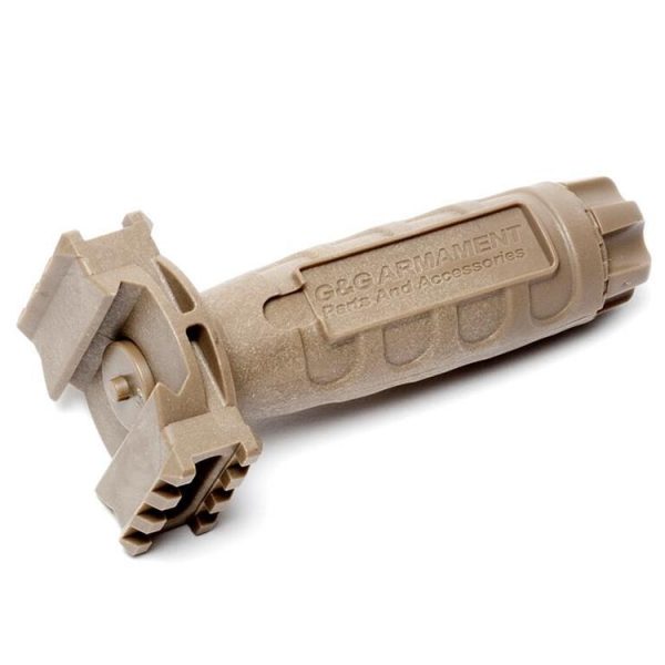 G&G RAILED GRIP-DESERT TAN (ABS INJECTION)