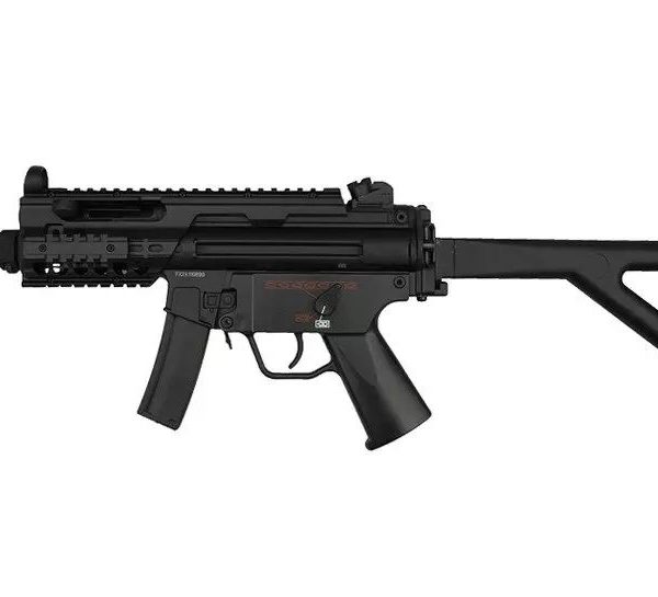 JG Swat MP5 K CQB SMG (Inc. Battery and Charger - 204T - Black) MP5K