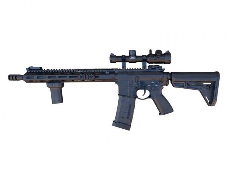 Double Bell TTI M4 Custom Grip (With 1-4*20 Scope) Black 058M LONG