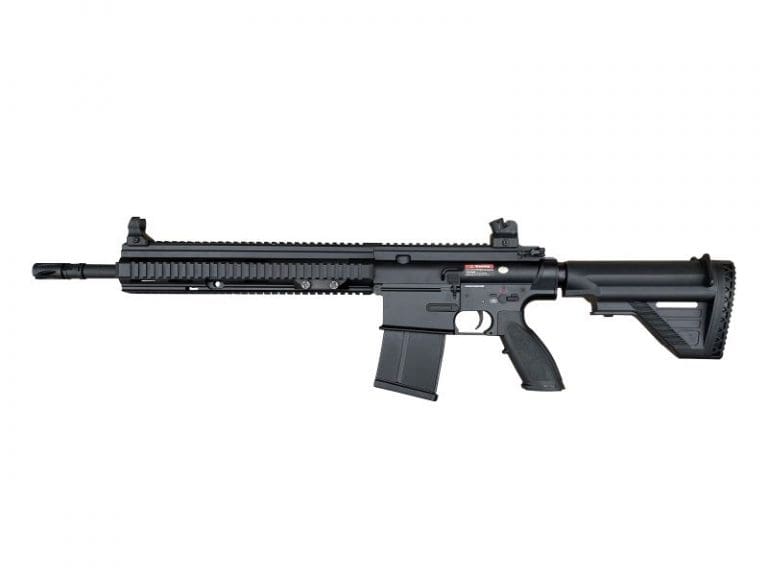 Golden Eagle 417 AEG Rifle with Mosfet (Full Metal - E6901M - Black)